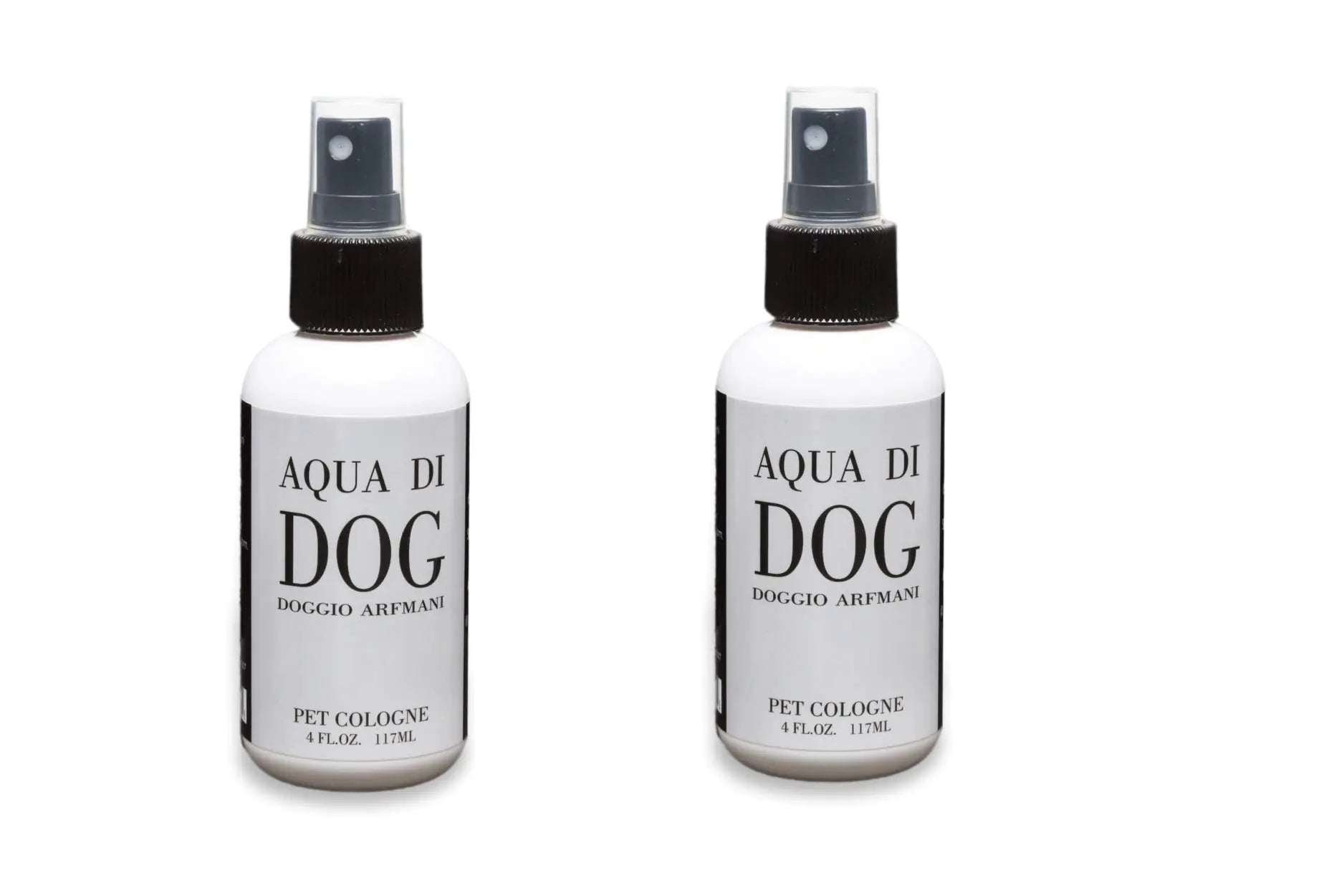 Sempré by Nature Labs Designer Pet Colognes Pet Fragrances for the Best Smellers. (2) 4oz Bottles (Aqua Di Dog)